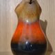 Flamed stoneware jug