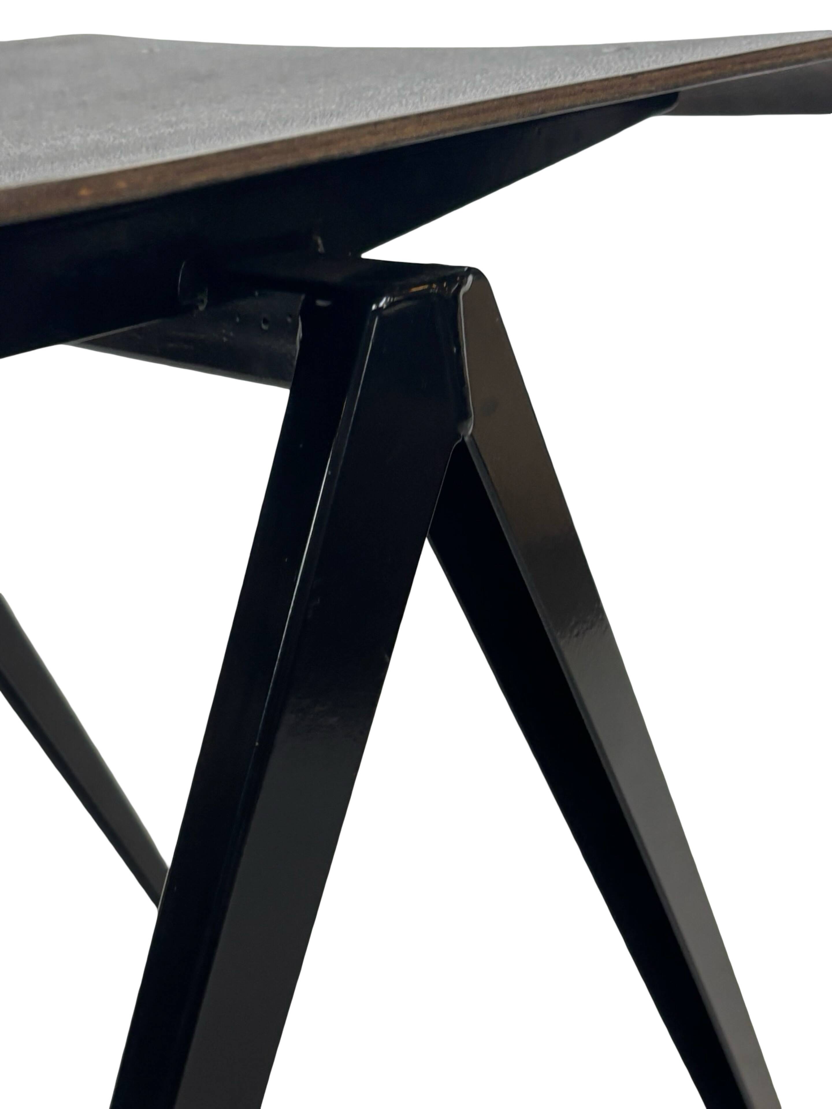 Galvanitas S16 School Chair Dining Chair Design Black Frame