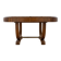 Vintage 1960s wooden dining table with extensions.