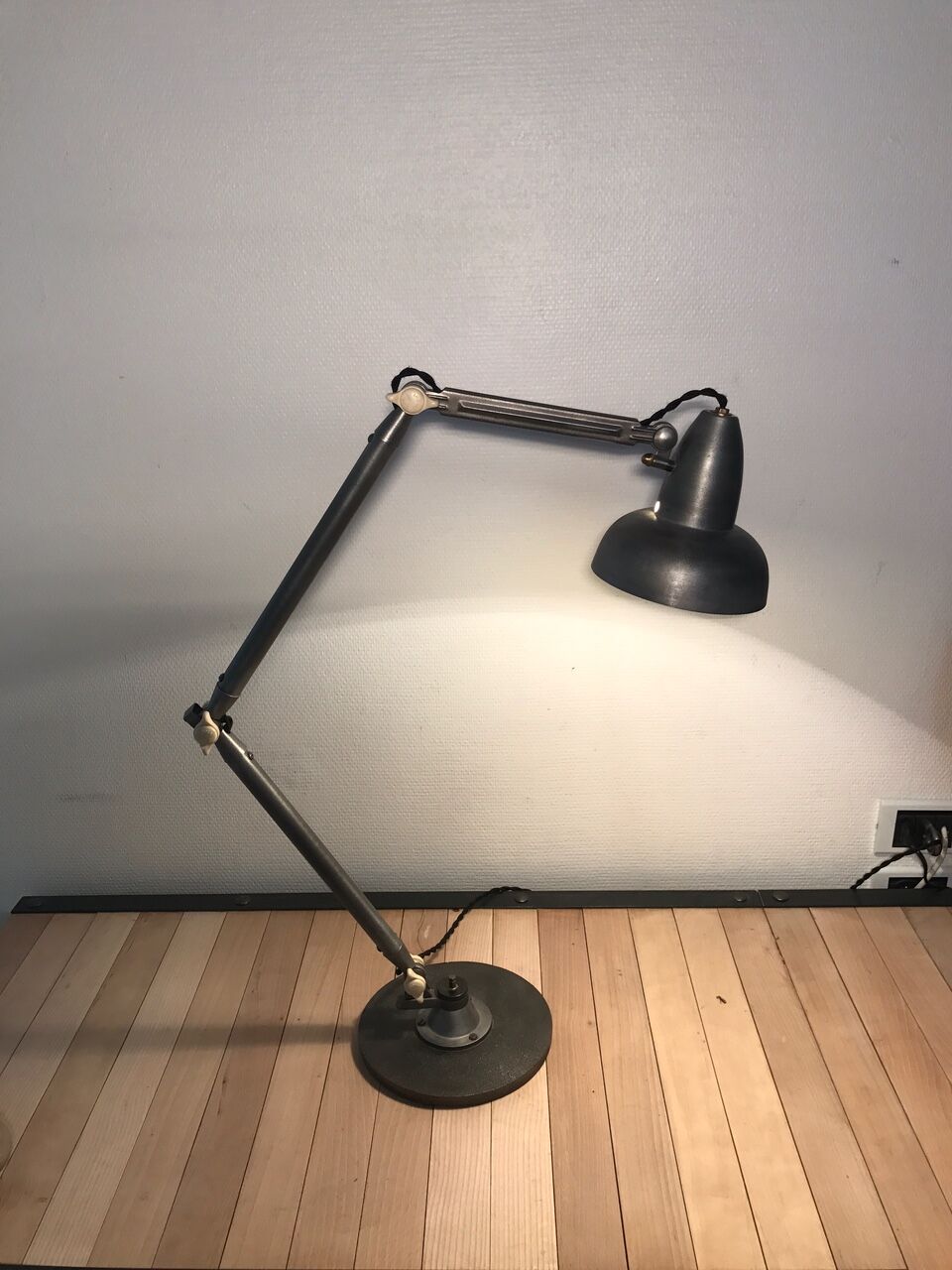 Super workshop lamp Chrome 3 arm