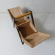 Worker wooden box vintage quilt compass feet