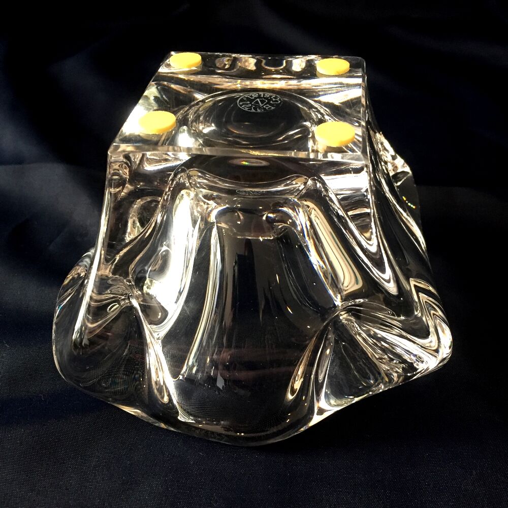 New bayel crystal pocket ashtray