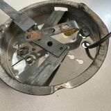 Set of 3 opaline wall lights