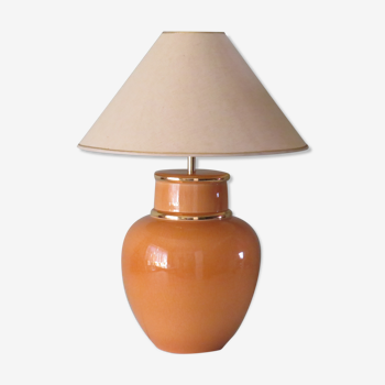 Grande Vintage Louis Drimmer ceramic table lamp, France 1970