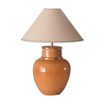 Lampe à poser en céramique vintage louis drimmer france 1970