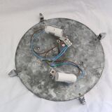 Diamond glass ceiling light