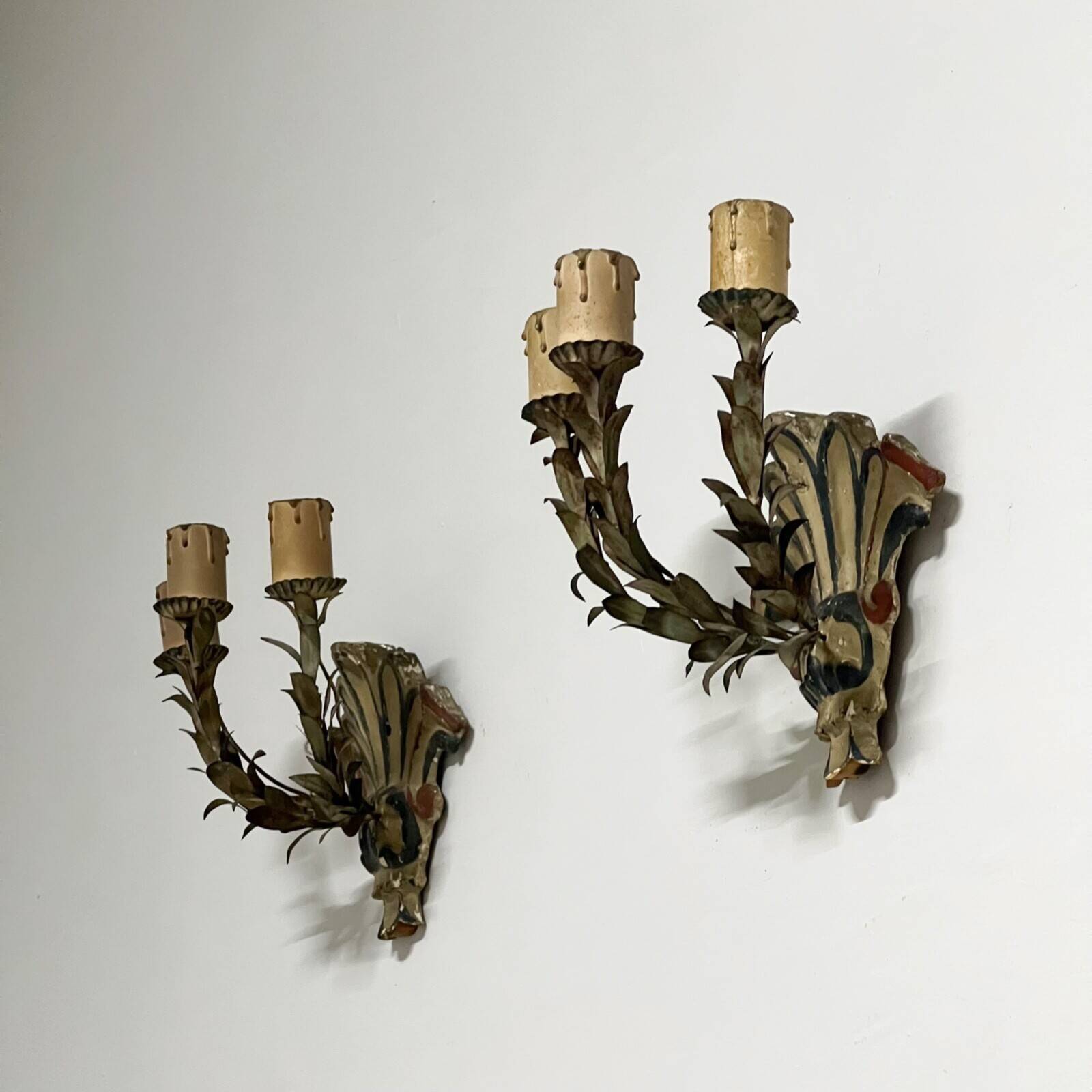 Appliques florales des années 1940