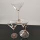 4 verres à cocktail Luminarc pieds rose