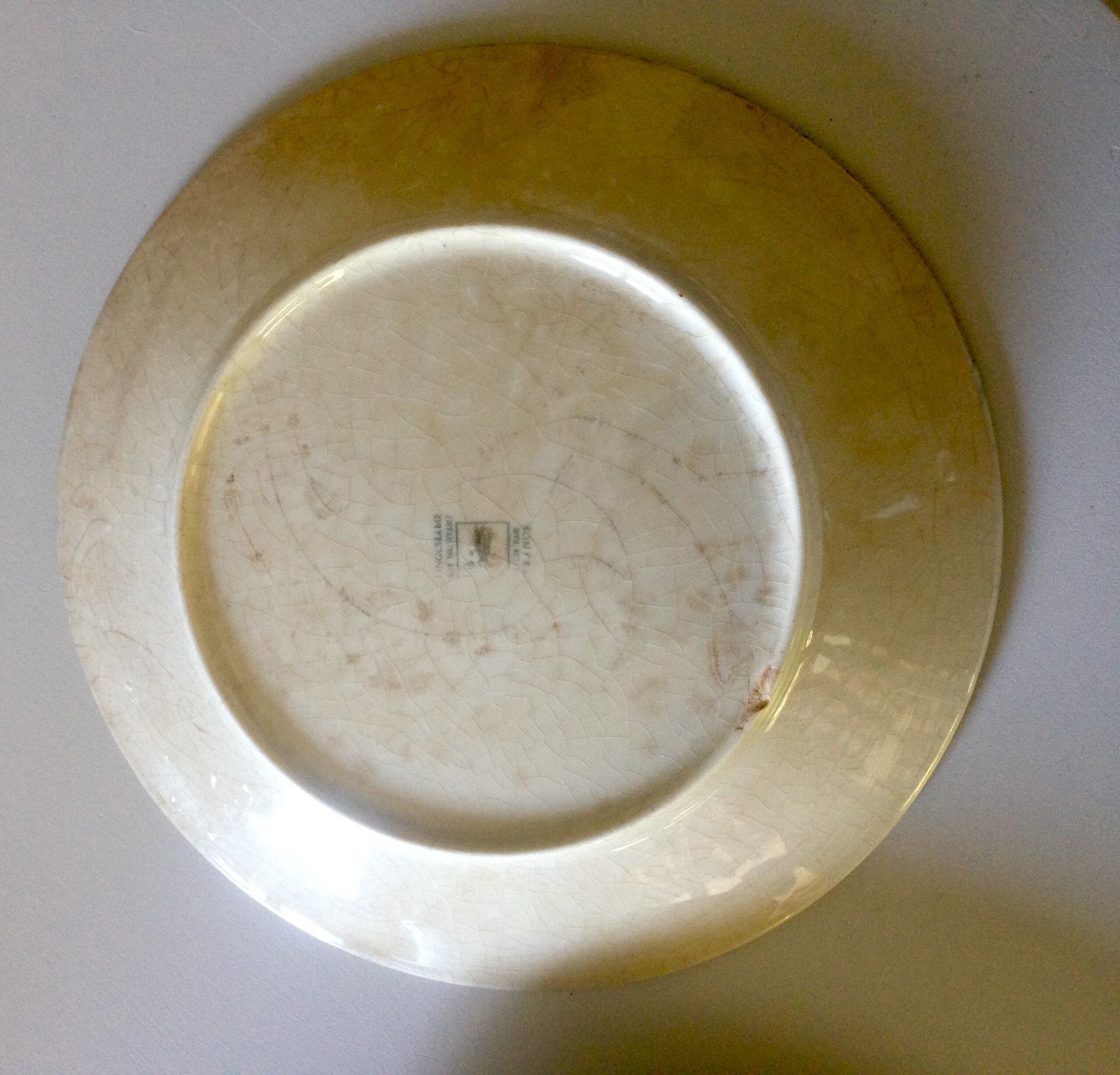 Longchamp marble decoration plates