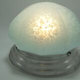 Speckled glass ceiling light