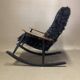 Scandinavian rocking chair design 1950.