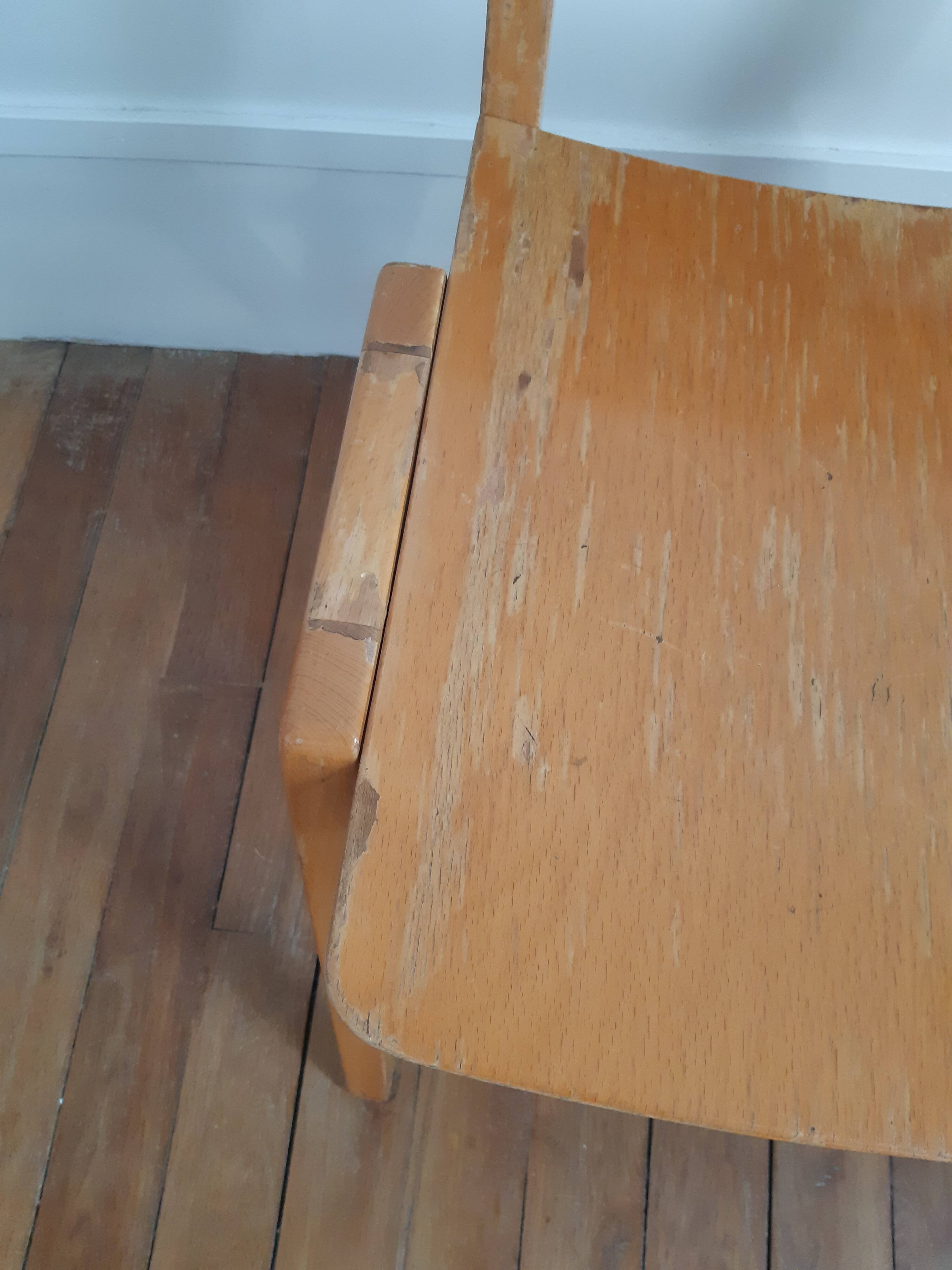 Scandinavian wooden chair