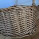 Wicker bottle basket
