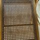 Wooden cane lounge chair