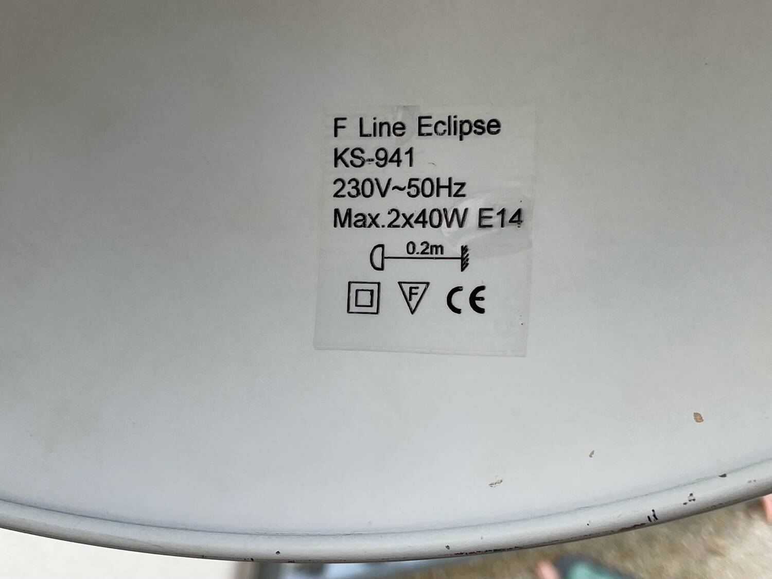 Paire de lampes paquebot vintage 90’