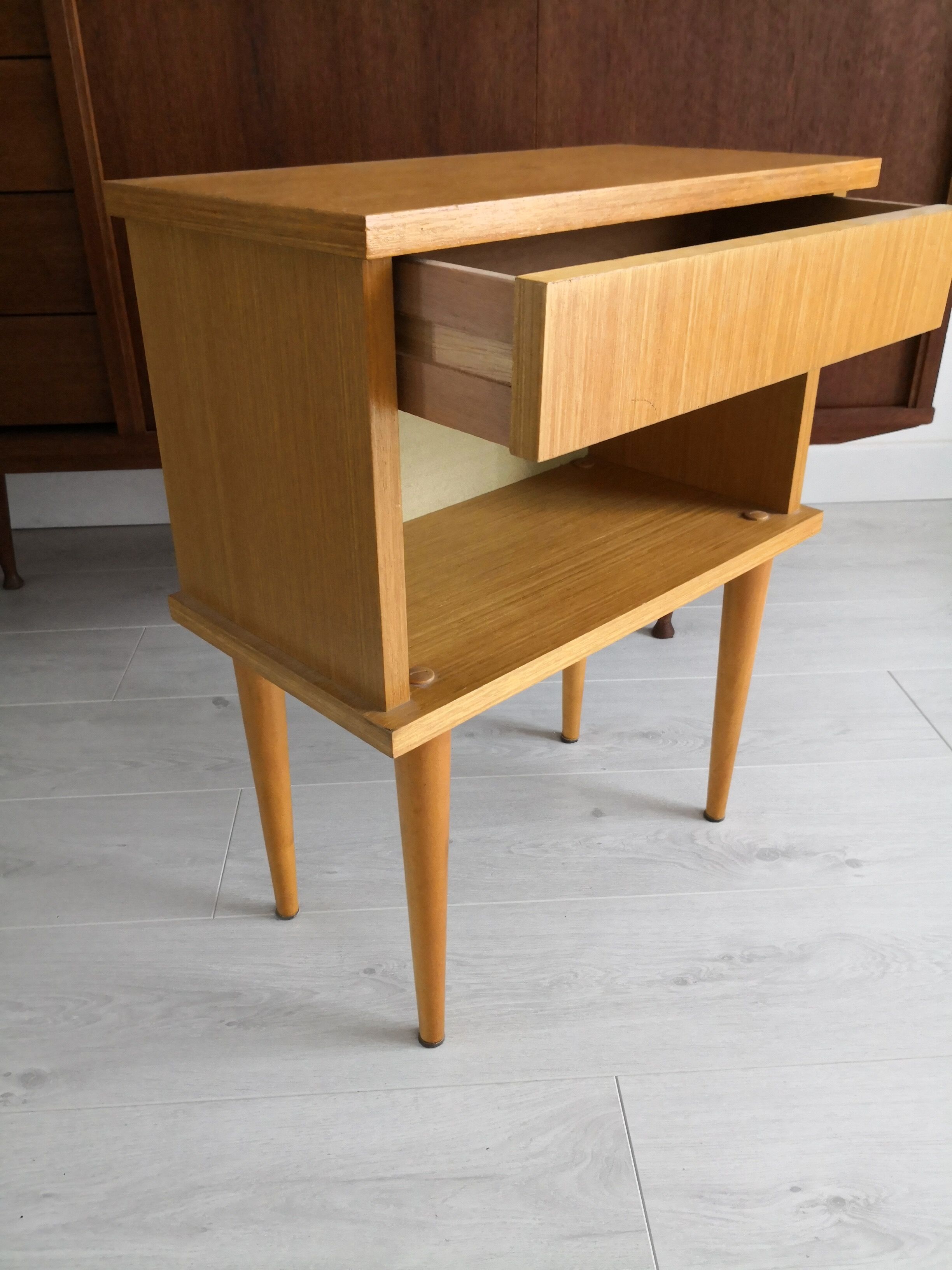 60s bedside table