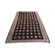Tapis noir anatolien oushak kilim 305 x 173 cm