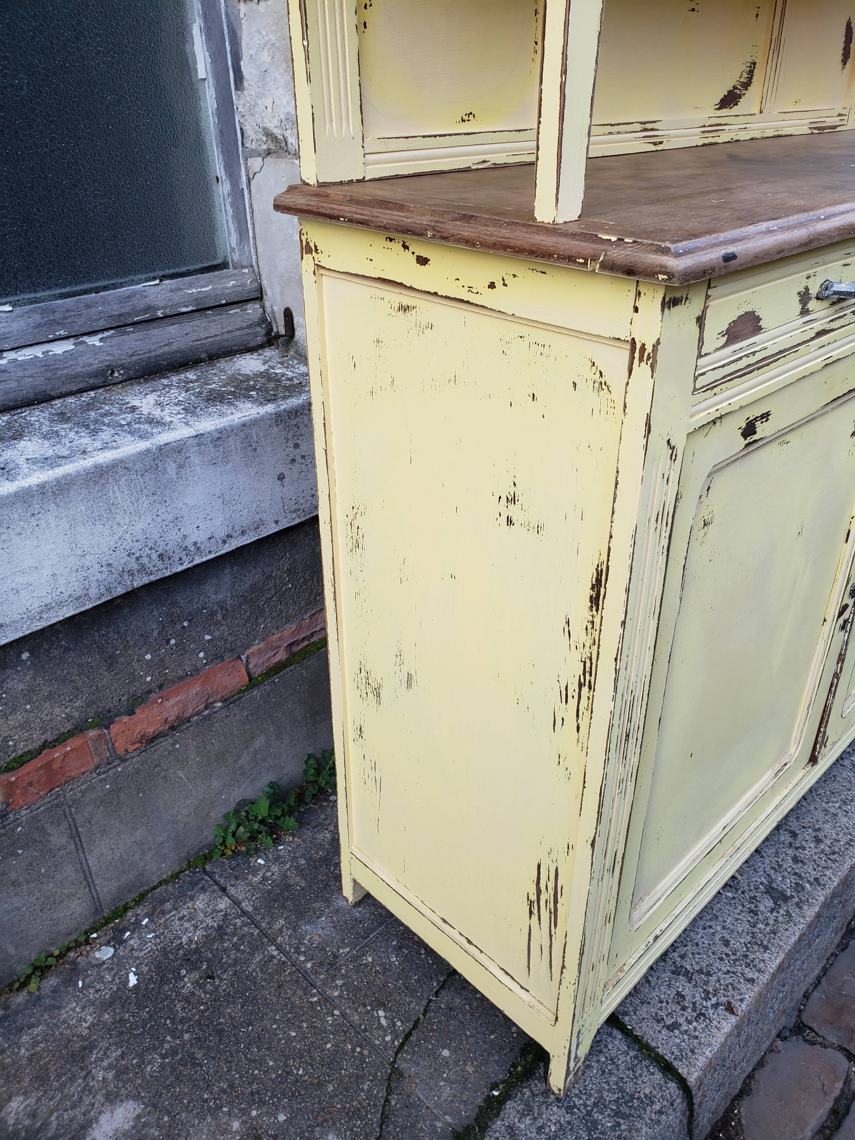 Buffet double soft yellow patina