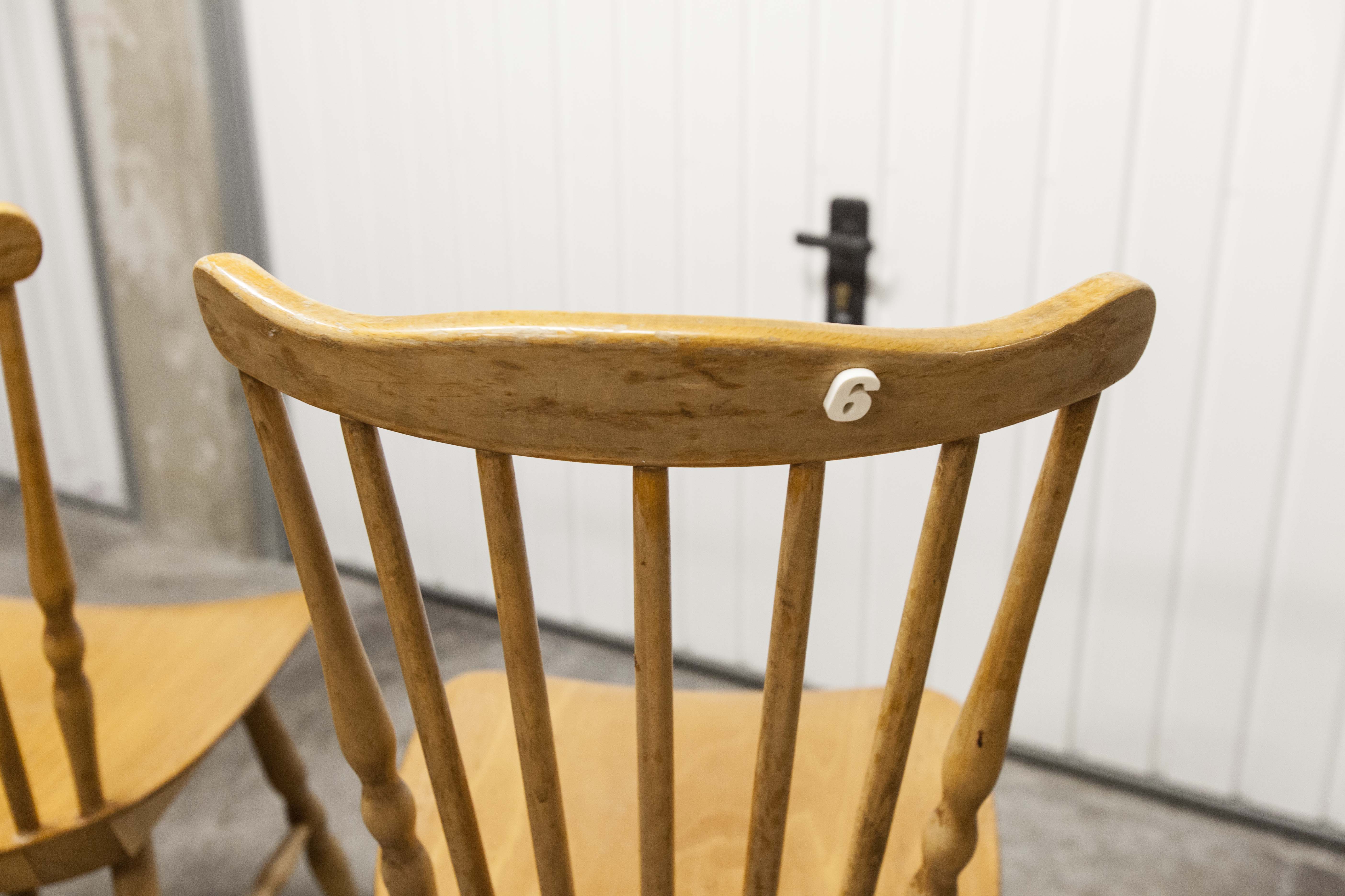 Set of 8 Baumann chairs "Florida"