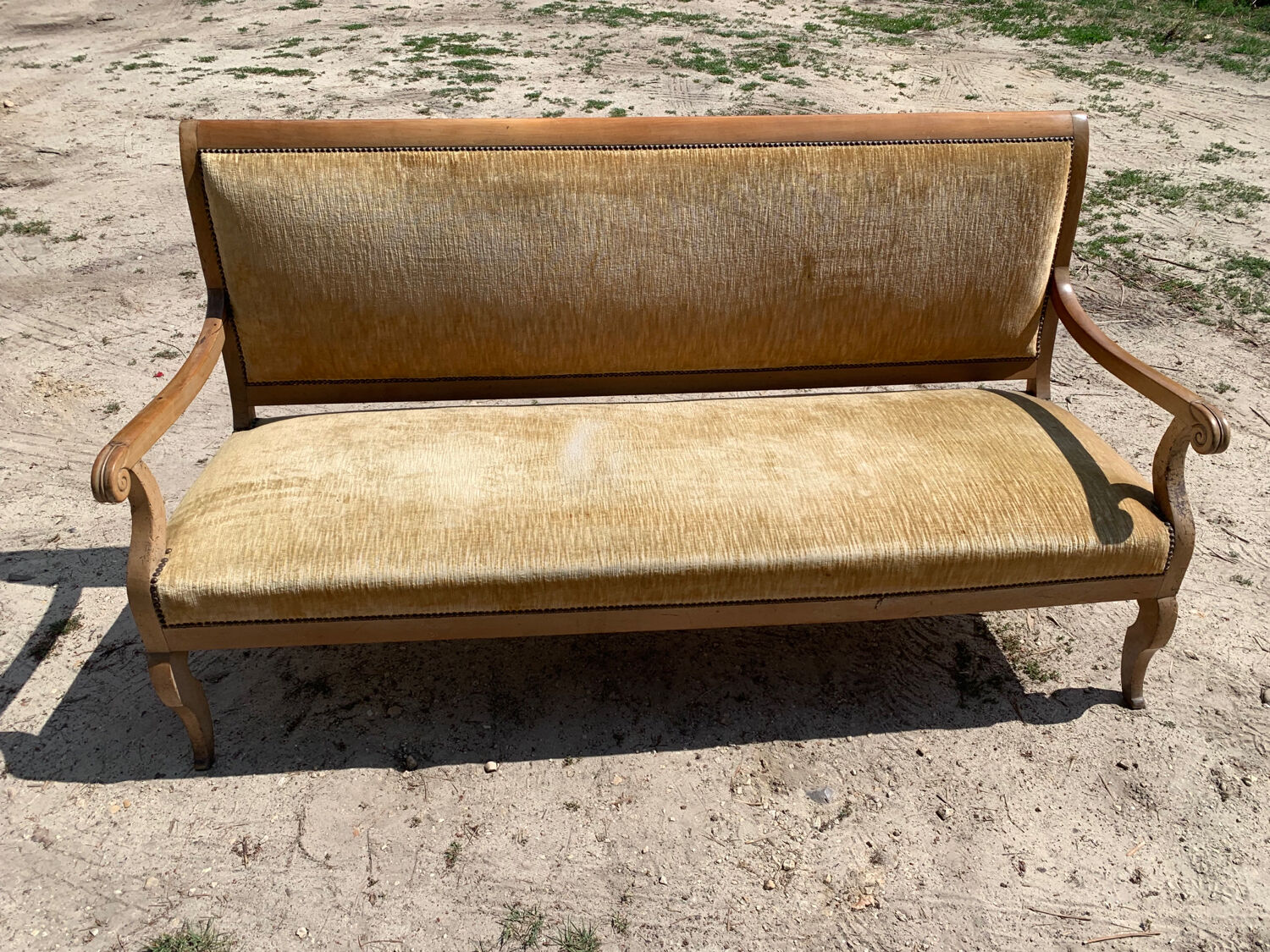 Louis Philippe bench circa 1850