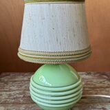 Opaline bedside lamp