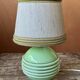 Opaline bedside lamp