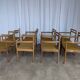 Set of 8 STOL Kamnik Armchairs / Yugoslav Mid Century Vintage Dining Chair