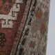 Vintage Turkish hallway rug 133x262 cm