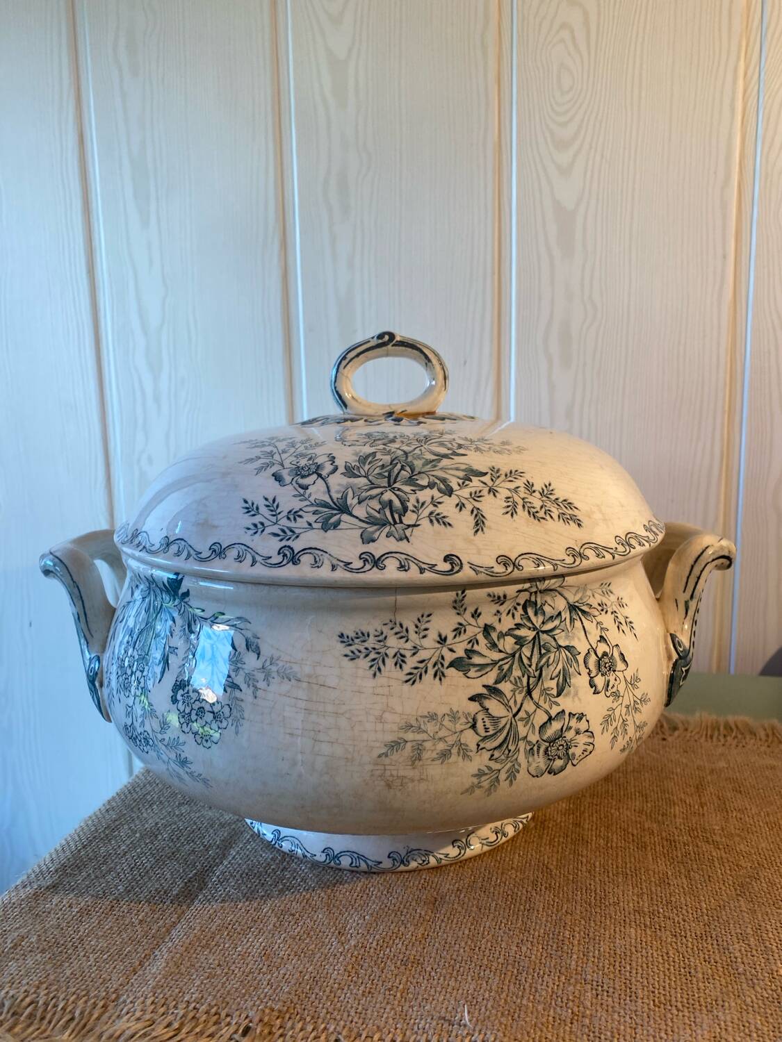 Iron earth soup tureen, Toulouse savings