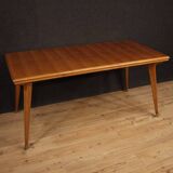 Table design italienne en bois du 20ème siècle
