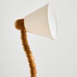 Pine floor lamp for Solbackens Svarveri