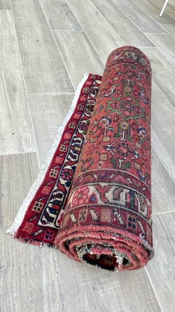 Tapis de couloir oriental époque Art déco