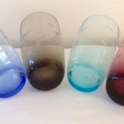 Serious colorful old lenses