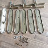 Set of bronze door handles