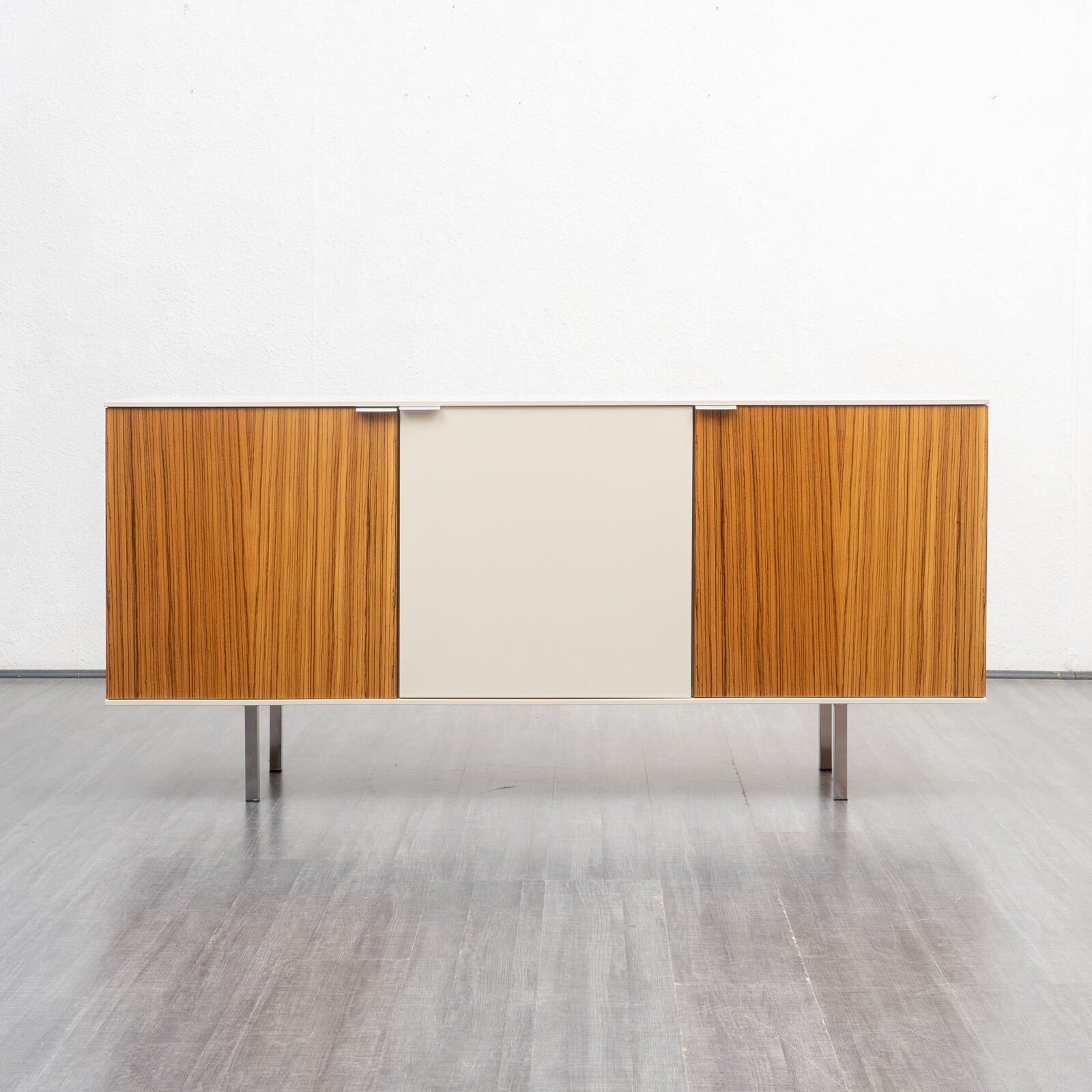 Buffet vintage, bois de zèbre, 173cm