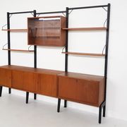 Bibliothèque de Poul Cadovius pour Royal System, Danemark années 1950