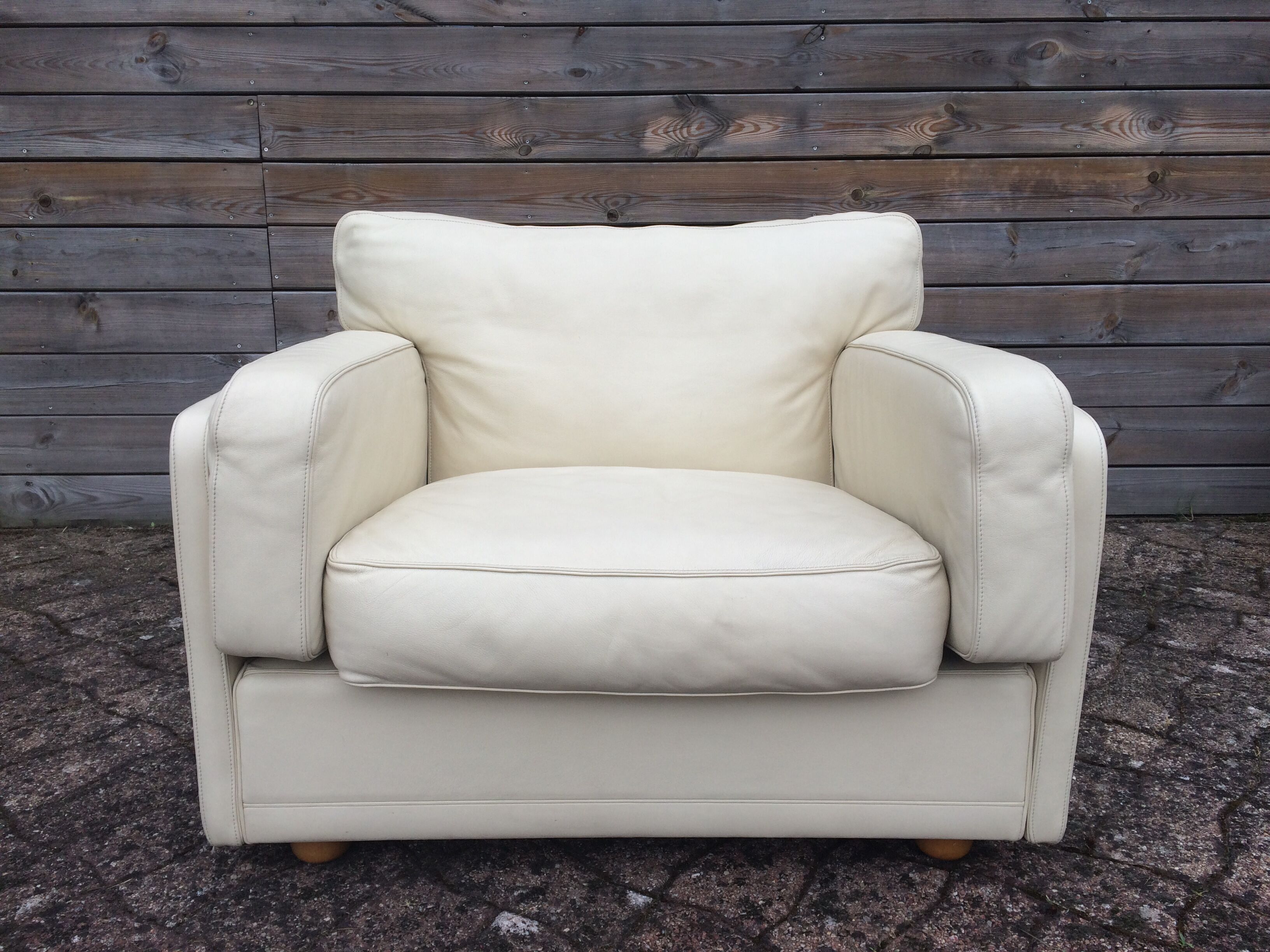 Couch and his Socrates of Poltrona Frau armchair