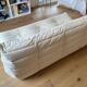 Canapé 3 places Togo Ligne Roset en Alcantara coloris Eggshell