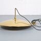 Onos 55 Pendant Light Counterweight Polished Brass by Florian Schulz