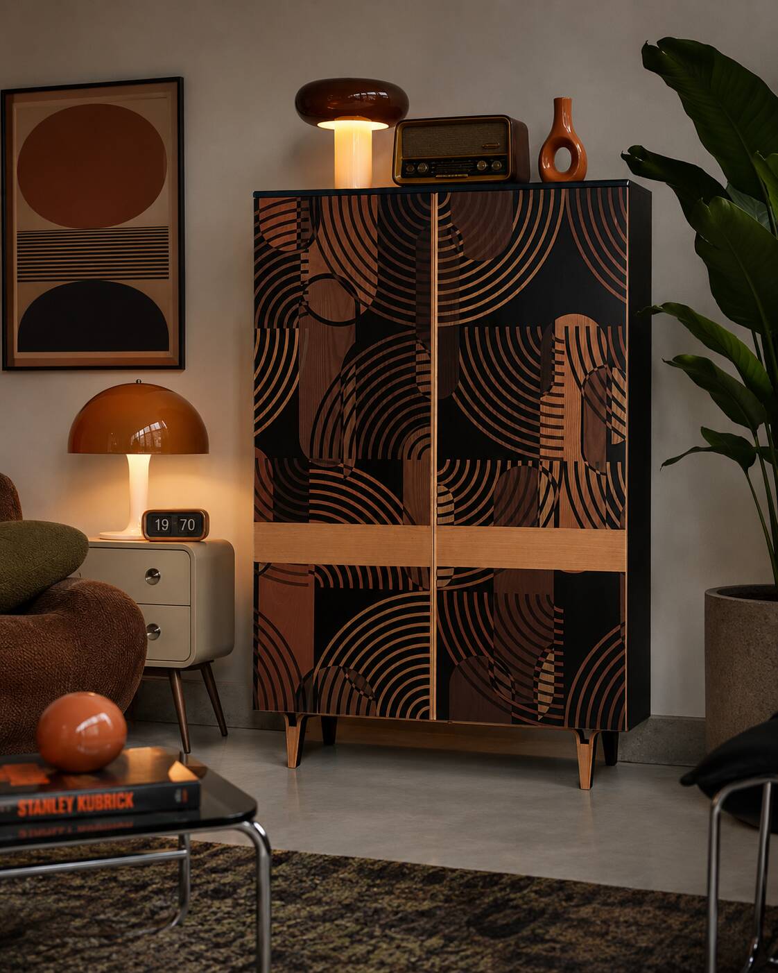 Vintage Wall unit, 1970s