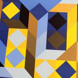 "tridimor" silkscreen by Victor Vasarely 1969