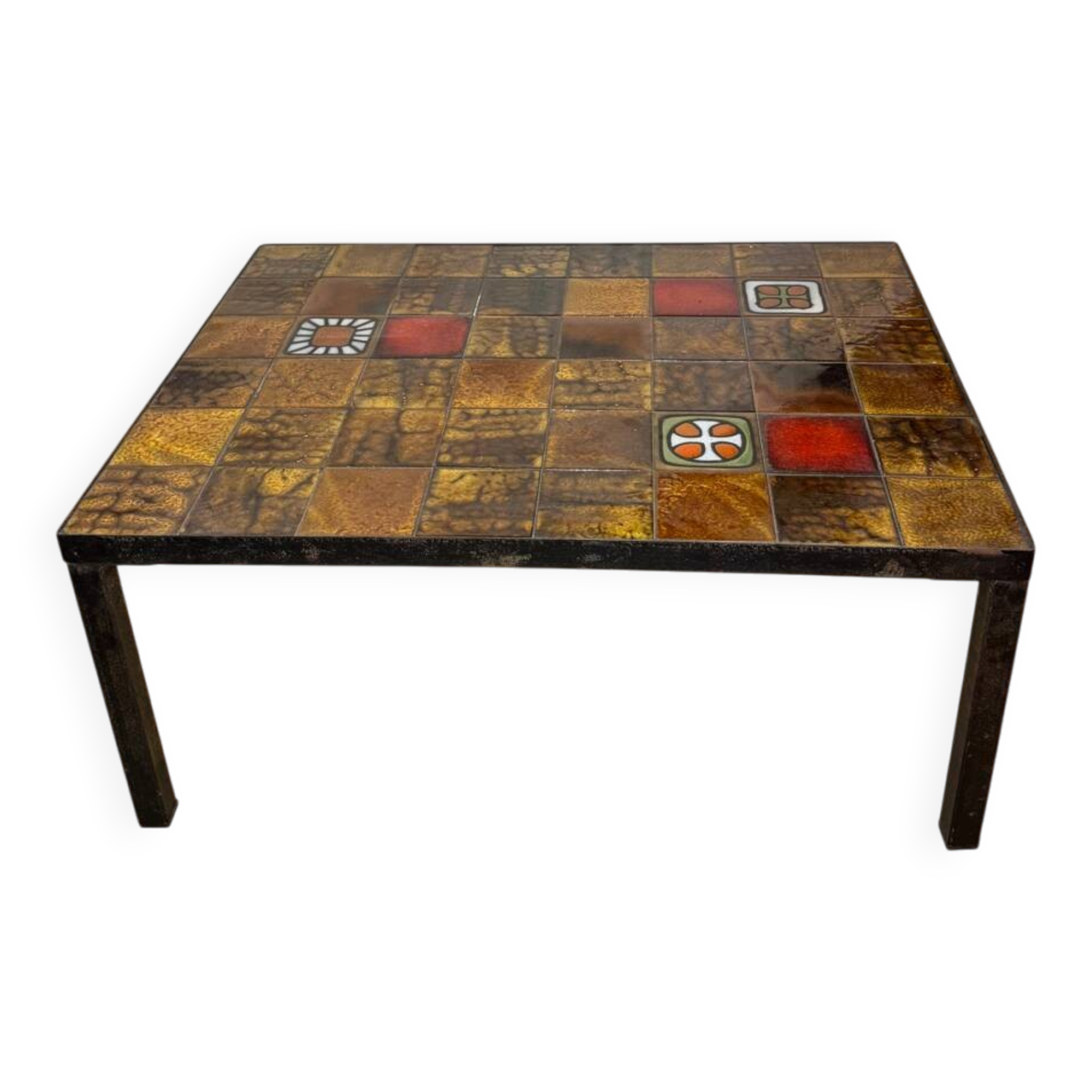 Table basse en ceramique par Jean Gregorieff