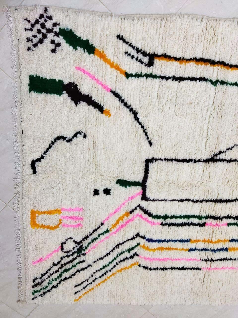 Moroccan berber carpet 245x150cm