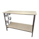 Console ou Etagère en fer forgé