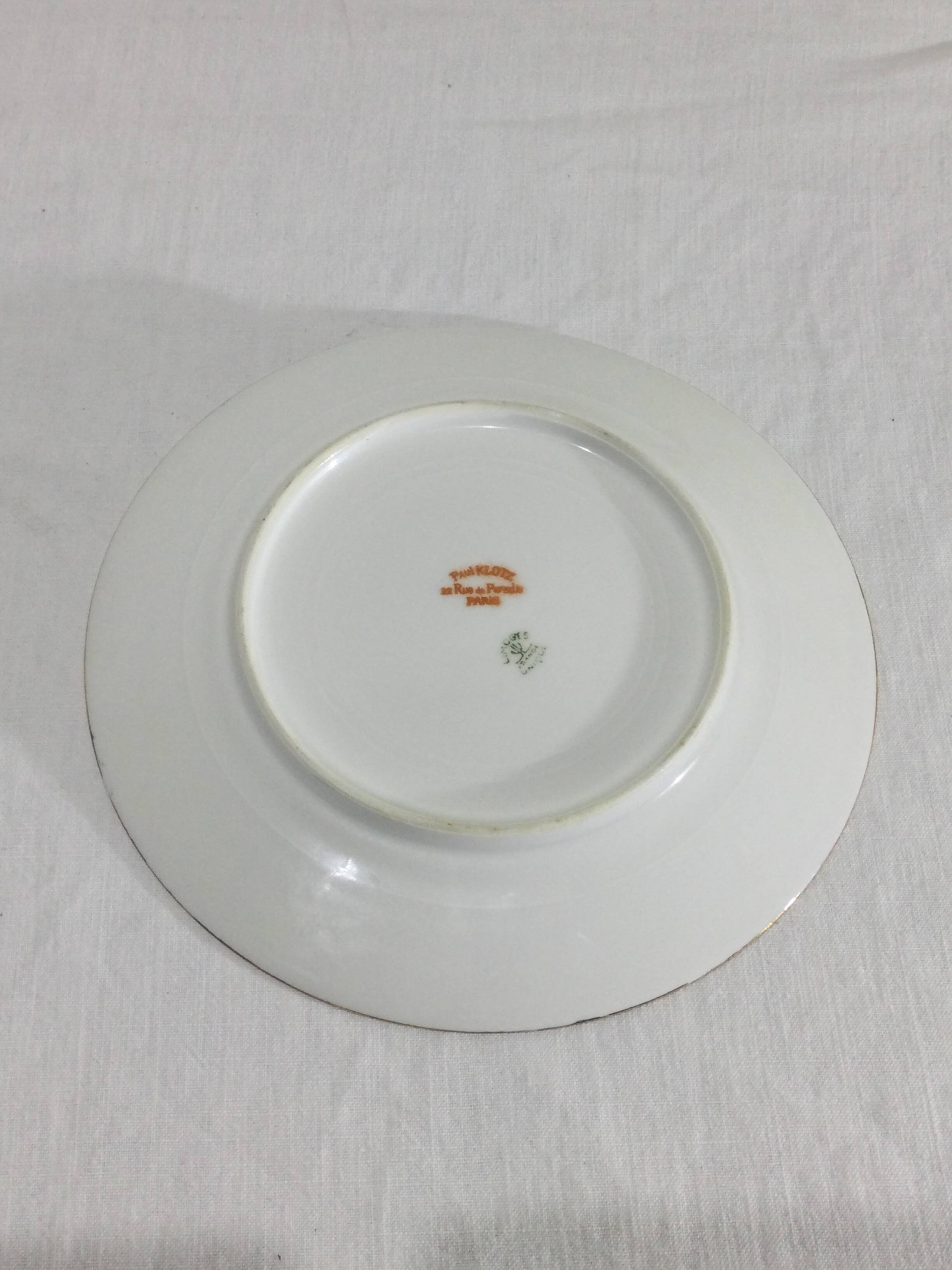 Paul Klotz Limoges porcelain table service