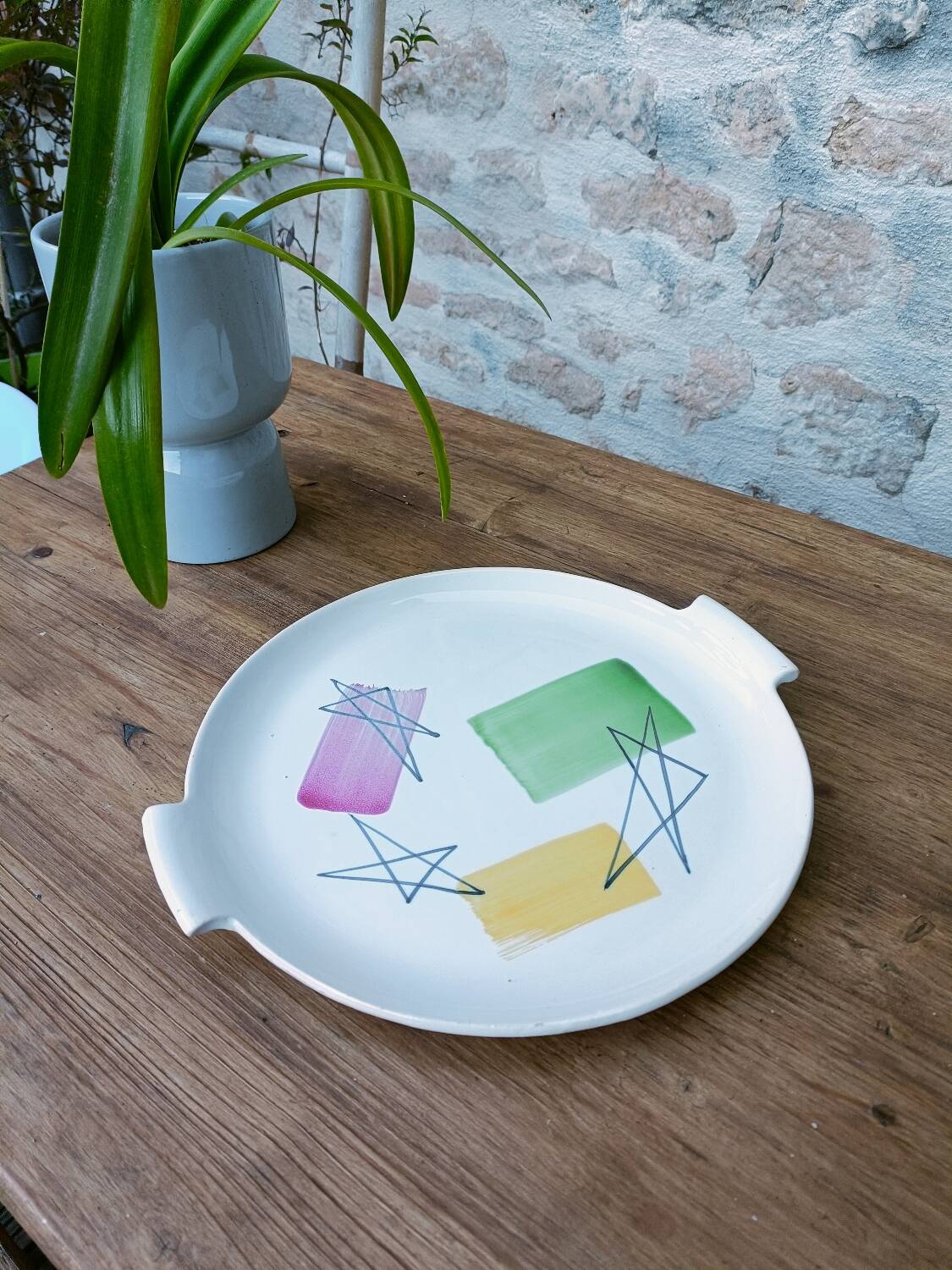 Vintage MBFA Pornic dish