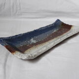 Pocket empty ravier rectangular ceramic enamelled spirit seaside