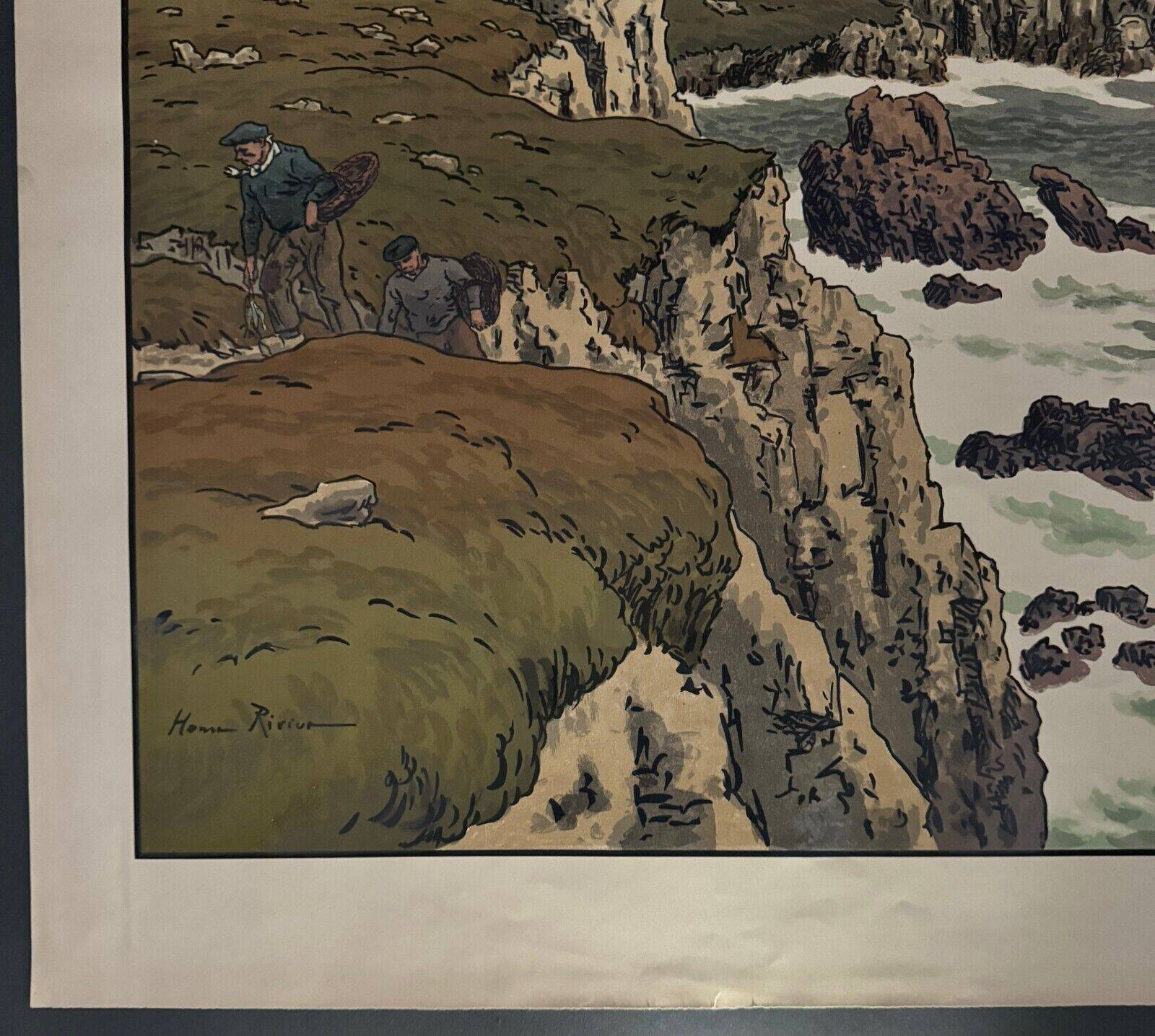 Lithograph by Henri Rivière Aspects of Nature - Cape Town