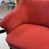 compass foot armchair