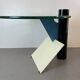 Memphis Postmodern Side Table by Peter Shire for Saporiti, 1980s